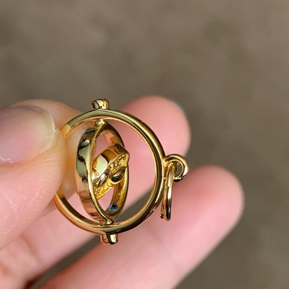 NWOT Harry Potter Time Turner Gold Charm Jewelry - Picture 9 of 12